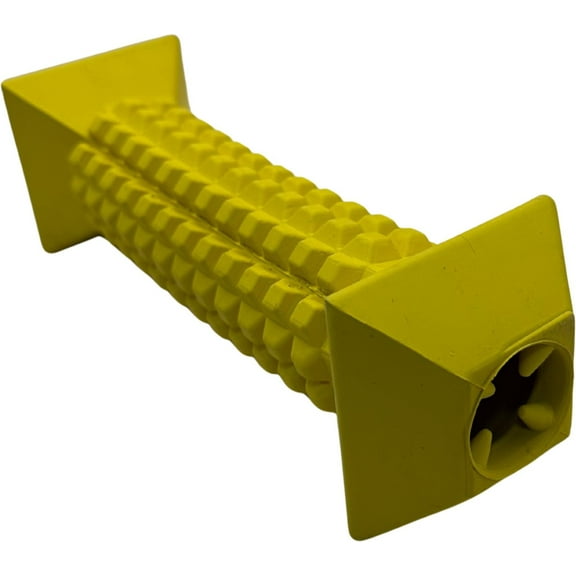 Natural Rubber Textured Dental Stick Peanut Butter Scented Dog Chew Toy