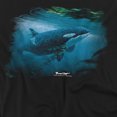 thumbnail image 2 of Wildlife T-Shirt Pursuit Thru The Kelp Orca Unisex Graphic Tee For Men & Women, 2 of 7