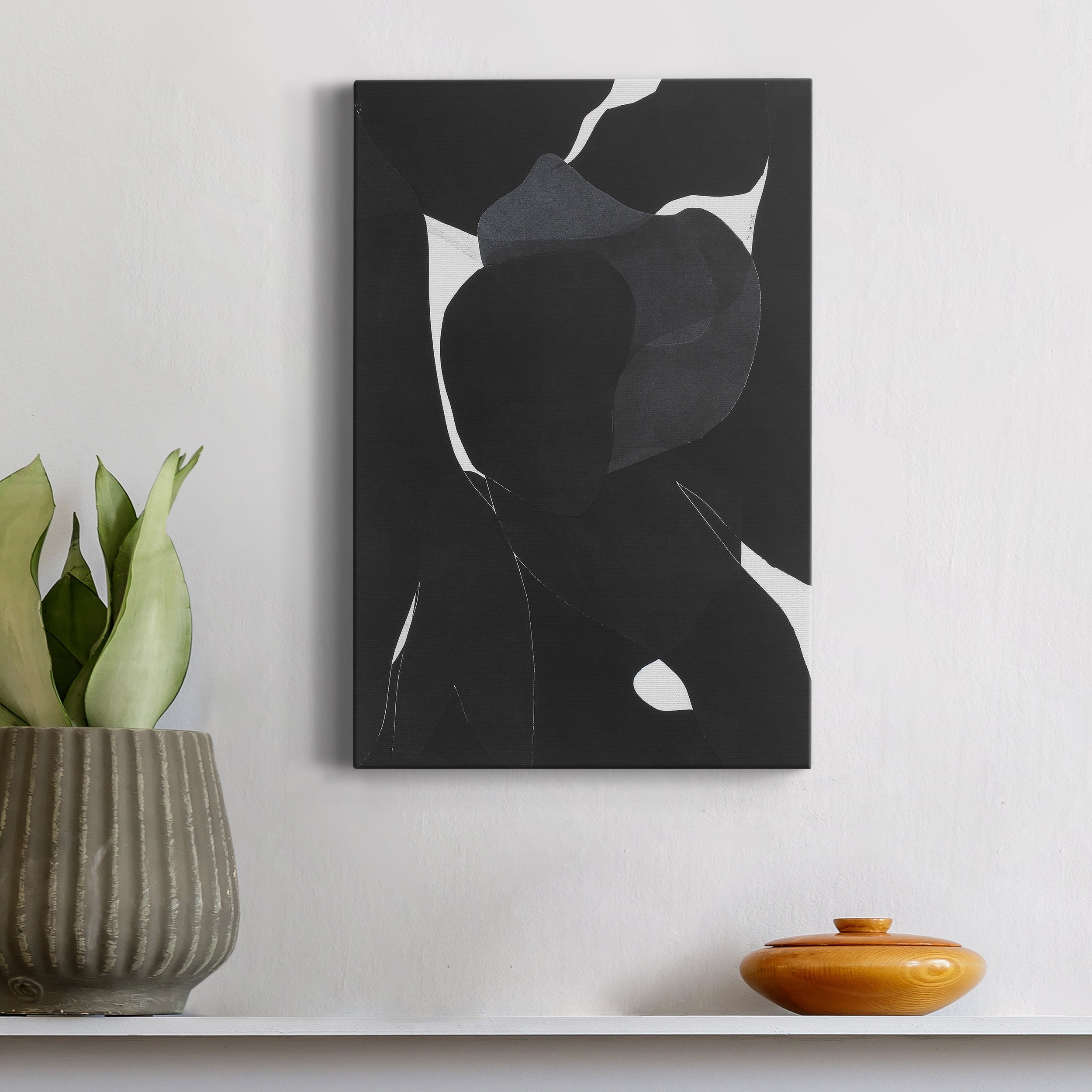 Night Bloom I Premium Gallery Wrapped Canvas - Ready to Hang