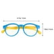 thumbnail image 2 of ColoMX Gafas de bloqueo de luz azul Lentes flexibles Gafas de video para computadora para niños, 2 of 8