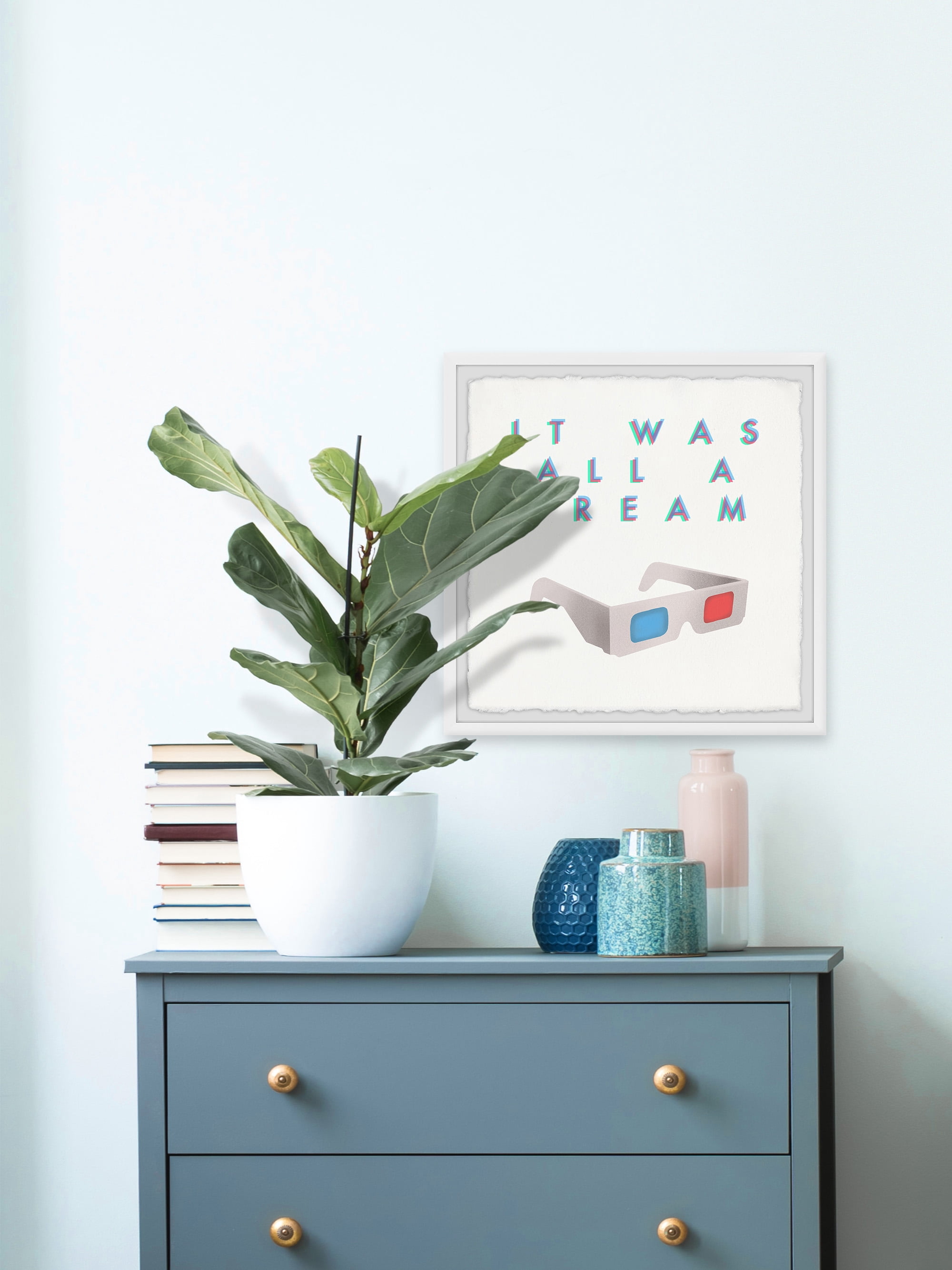 Marmont Hill It Was All a Dream II Framed Wall Art