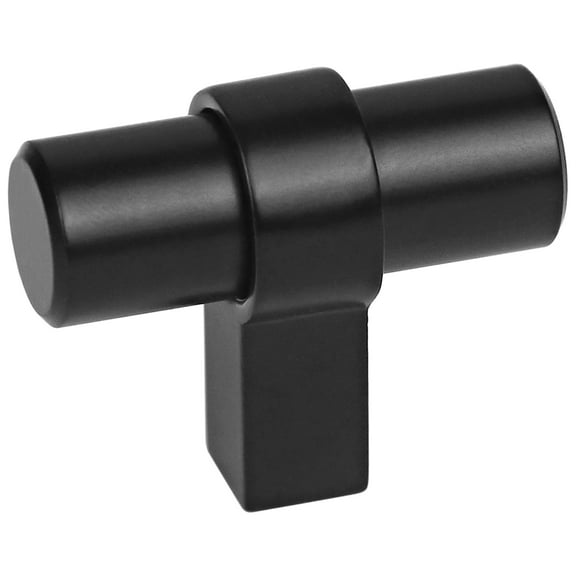 Design House Emery Cabinet Knobs, 5-Pack, Modern Kitchen Handles, Matte Black, 188003