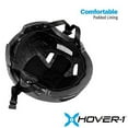 thumbnail image 4 of Hover-1 Helmet with Detachable Visor - Black - Medium, 4 of 5