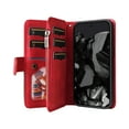thumbnail image 4 of Ancove for Google Pixel 9 Pro XL Case Wallet with Card Holder Slots Zipper Pocket, Magnetic Closure PU Leather Flip Cover with Wrist Strap for Pixel 9 Pro XL (2024),Red, 4 of 6