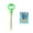 Green- 1PCS, variant on 32-Hole Smiley Face Bubble Wand with Five Claws,Magical 5-Claw Smiley Bubble Stick, 32-Hole Smiley Face Bubble Wand,Open A Large Number of Multiple Times to Produce Bubbles+10ML Bubble Liquid
