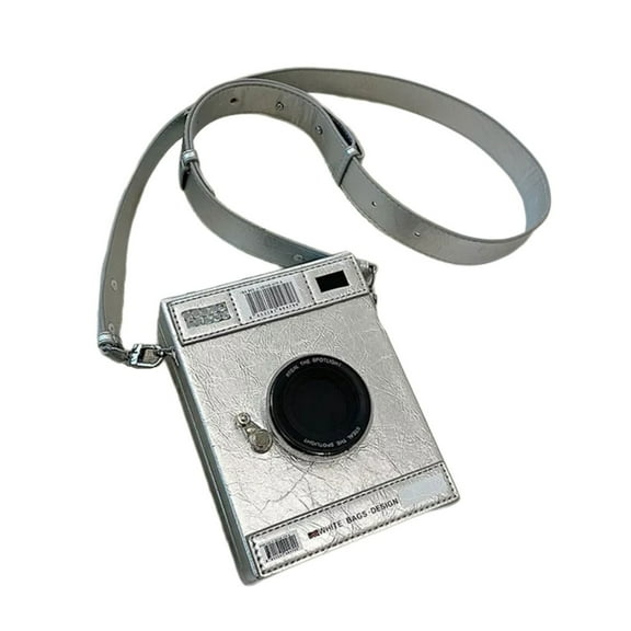 Yokua Camera Shape Crossbody Bag for Women PU Leather Shoulder Bag Messenger Bag
