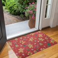 thumbnail image 2 of Red Christmas Gingerbread Man Pattern Door Rugs,Washable Non Slip Door Mats Indoor,Decorative Door Mats,Entry Mat Indoor for Entrance,Bedroom,Kitchen,Bathroom,17"x30", 2 of 6