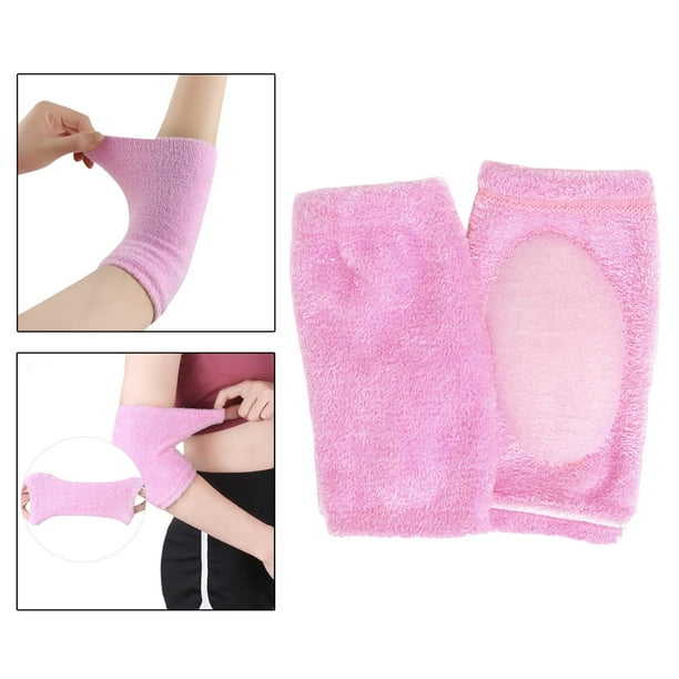 2x para codo, cómodas y transpirables, soporte , soporte ligero para piel seca hidratante, soporte elástico para codo para Salvador Mangas de gel para codos