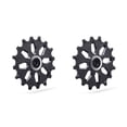 thumbnail image 4 of braveheart Bicycle Rear Derailleur Pulley Aluminum Alloy Tooth Guide Mountain Bike Ceramic Bearing Wheel Portable Riding Repair 16T 2Set, 4 of 6