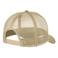thumbnail image 2 of Mens 5-Panel Snapback Cotton/Polyester Cap Khaki, 2 of 2