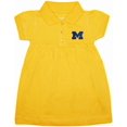 thumbnail image 1 of University of Michigan Block m Polo Dress/Bloomer Or, 1 of 3