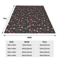 thumbnail image 3 of Vsdgher Valentine'S Day Ultra-Soft Micro flannel Blanket Throw Blankets for Couch Sofa, Bed (4 sizes)-80"x60", 3 of 7