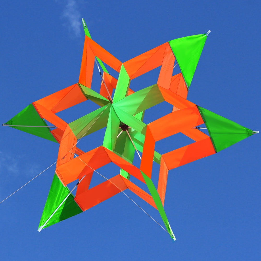 New Style 3D Flower Kite With Handle & Line  Outdoor sports Toy for Kids 