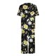 thumbnail image 4 of Puntoco Conjunto de pijama y pantalones de manga corta con cuello redondo y estampado para mujer con bolsillos Puntoco Puntoco-2789, 4 of 8