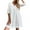White, variant on IROINNID Summer Dresses for Women ,Boho Wedding Guest Dresses for Women with Short Sleeve and V-Neck Summer Outfits Dress
