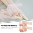 thumbnail image 2 of 2 Pcs Women's Shoes Satin Shoe Ribbon Ballet Shoes Colored Shoe Ribbon Shoe Strap Pink Shoe Ribbon Woman Women's, 2 of 6