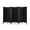Black, variant on Resenkos Room Separator, Room Divider Panel,6 Panel 5.7 Feet Tall Rolling Room Divider on Wheels-Black