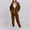 Brown, variant on Brondbend Sweatsuits Women 2 Piece Outfit Track Suits for Women Set Long Sleeve Hoodies Solid Color Zipper Pocket Pullover and Sweatpant Outfits Loose Fit Winter Outdoor Athletic Set,Beige
