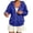 Dark Blue, variant on Women Lightweight Zip Up Hoodie Oversized Multicolor Cotton Jacket Long Sleeve Kangaroo Pocket Outerwear for Spring Autumn Outings Gray 3xL