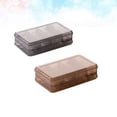 thumbnail image 1 of ADDHAT 2Ud Para Guardar Joyería En Plástico Resistente Con Tapa Y Doble Compartimento, 1 of 8