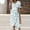 White womens summer dresses clearance sale, variant on Dyegold Sundresses for Women Casual Beach - Holiday Dresses for Womens V Neck Short Sleeve Plus Size Wrap Floral Print Maxi Sun Dress ​Beach ​Prom ​Tunic Dresses