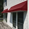 thumbnail image 2 of Awntech 8.38 Ft Nantucket Curved Slope Fixed Awning Canopy (100.5in x 31in x 24in), Burgundy, 2 of 3