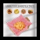 thumbnail image 4 of 100 Hojas de Papel Absorbente de Aceite Revestimiento para Alimentos Papel A Prueba de Aceite Papel para SáNdwich Papel para Envolver Hamburguesas, 4 of 8