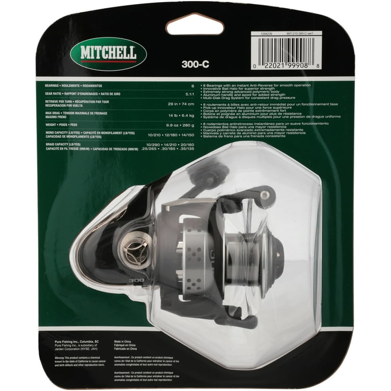MITCHELL 300 リール 4.21:1 ギア比 箱付き MITCHELL 300 リール 4.21:1 ギア比 箱付き Amazon.com