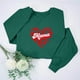 thumbnail image 2 of Penkiiy Mama Sweatshirt de manga larga Cheer Mom Shirt para Béisbol Fútbol Fútbol Baile Danza Sport Suéter Top S Verde, 2 of 7