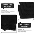 thumbnail image 5 of BESTONZON 6pcs Household Trash Can Charcoal Filter Pads Deodorizer Smell Odor Eliminators (Black), 5 of 6