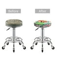 thumbnail image 5 of Kll Mushroom And Frogs Round Bar Chair Cushion Cover 13 Inch,Bar Stool Protector With Elastic, Soft Washable, 5 of 7