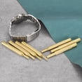 thumbnail image 5 of Uxcell 2pcs Brass Pin Punch 1/4" Non-marring Drive Punch for Watch Repair Automotive, 5 of 5