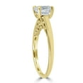 thumbnail image 3 of Pompeii 1Ct Diamond Round Solitaire Engagement Ring 14k Yellow Gold Lab Grown (FG,VS), 3 of 3