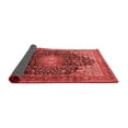 thumbnail image 2 of Ahgly Company Indoor Square Medallion Red Traditional Area Rugs, 4' Square, 2 of 4