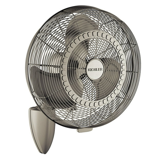 Kichler 339218 Pola 18" Indoor / Outdoor Oscillating Wall Mount Fan