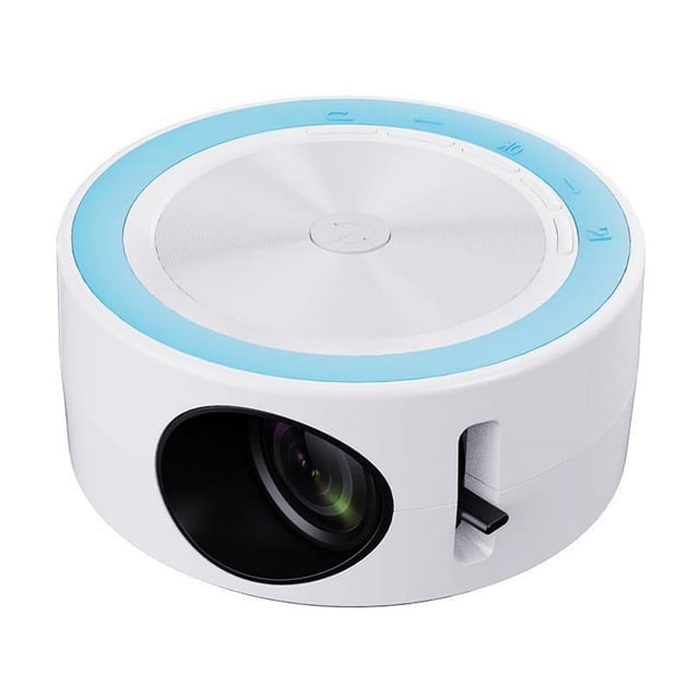Miniproyector LED G320 con vídeo compatible con 1080P, sincronización USB, pantalla para smartphone, proyector para niños, cine en casa, PK YT200 E