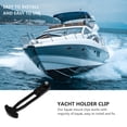 thumbnail image 5 of Minkissy rubber cushioned clamp for boat ladder black 1Pcs, 5 of 5