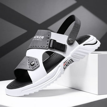 

Men s Beach Sandals Quick-Dry Flip-Flop Slides Water Resistant & Lightweight Compression Molded Footbed & Ultra-Soft Comfort Fit