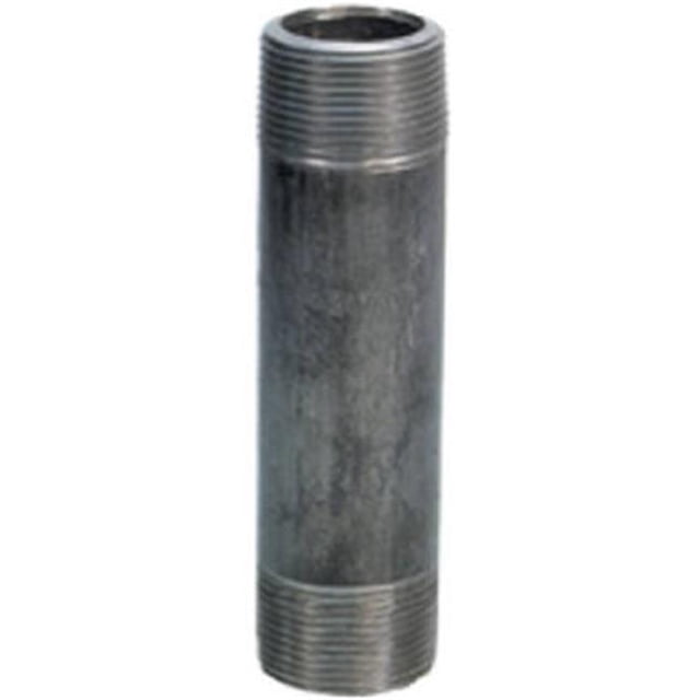 8700139705 .75 x 2 in. Black Nipple