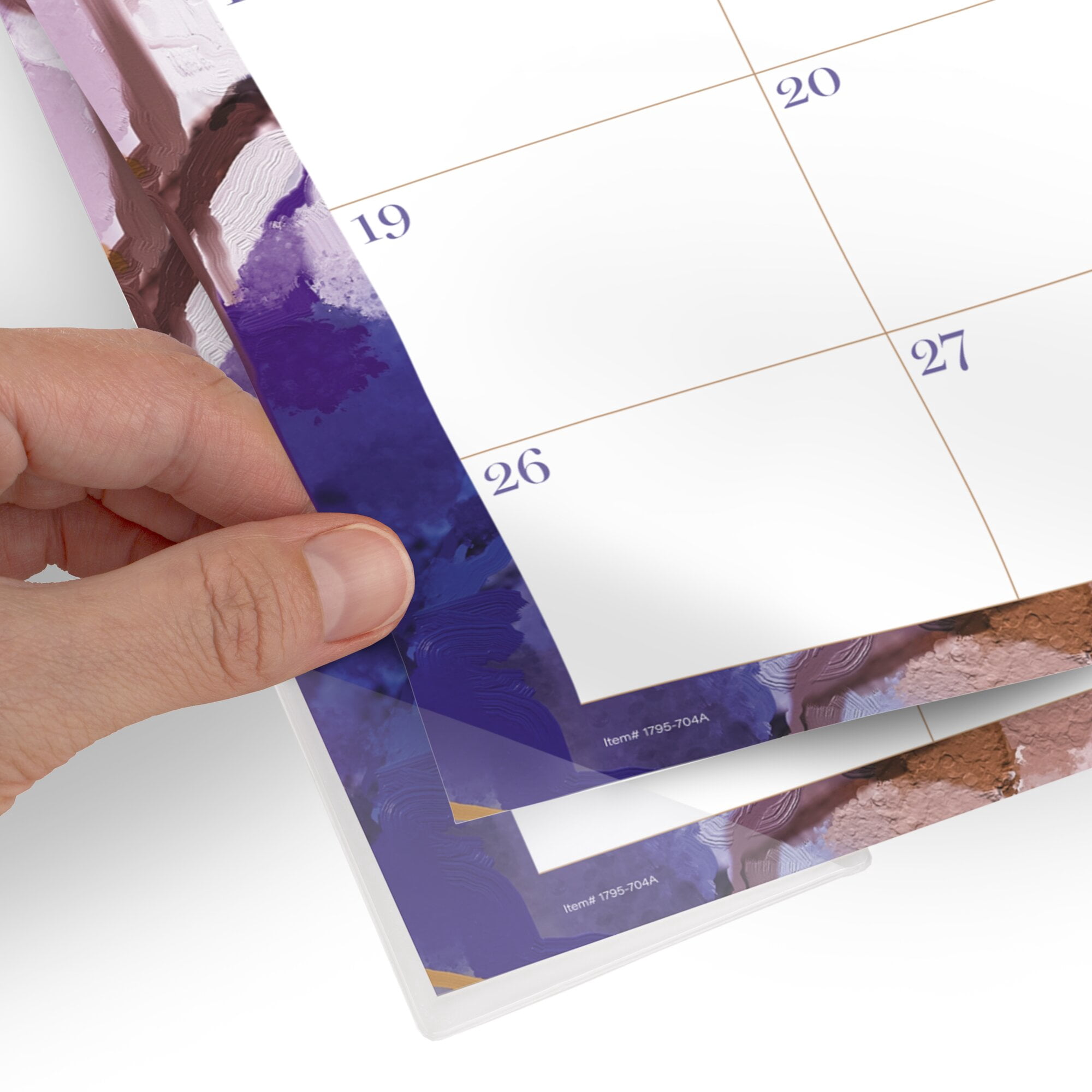 Mead Cambridge Susan Academic 2026-2027 Monthly Desk Pad Calendar Standard 17 x