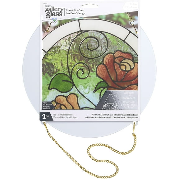 FolkArt Gallery Glass Surface-Large Circle
