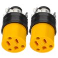 thumbnail image 1 of 2 piezas de cable de extensión de repuesto con conector de conexión a tierra de 3 clavijas, 1 of 1