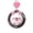 White, variant on Cartoon Bear Pendant Neck Hanging Mini Fan Rechargeable Portable Fan With Heart Lanyard Personal Cooling Fan For Travel Outdoor(Green-6.8Cm)