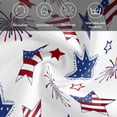 thumbnail image 5 of 4th of July Cloth Napkins, Independence Day Blue Red Star Fireworks Washable and Reusable Dinner Napkins Set of 8, Table Napkin for Kitchen Party Birthday Wedding Hotel Housewarming 20"x20", 5 of 8