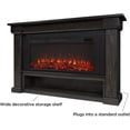 thumbnail image 3 of Real Flame Bristow 66" Landscape Electric Fireplace in Weathered Wood, 3 of 5