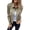 Army Green, variant on Autumn Spring Coat Flap Pocket Zipper Decor Turn-down Collar
