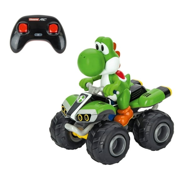 Carrera RC Nintendo Mario Kart Remote Control Car, Yoshi Quad
