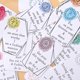 thumbnail image 4 of Tarjeta de papel YONGSHENG Tarjetas de positividad 16 piezas Frase motivacional, 4 of 5