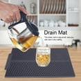 thumbnail image 6 of Flexible Durable Foldable Mat, Non-Slip Drain Mat for Refrigerators and Freezers, Heat Resistant Pot Mat with Raised Ventilated Passage, Easy to Purify, 6 of 7