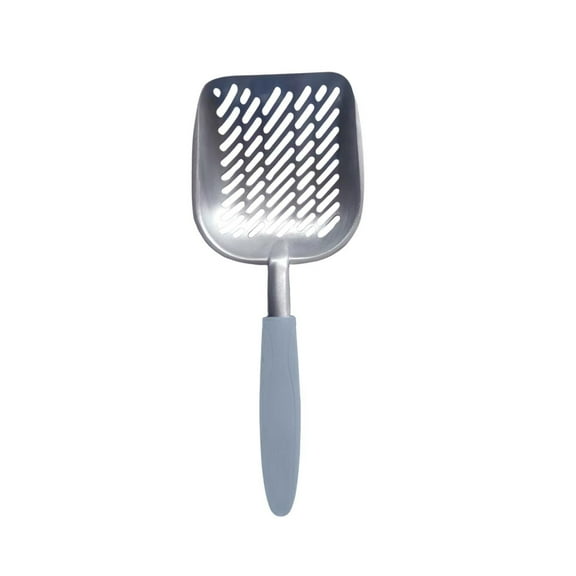 Lilixerw Cat Litter Scoop,Cat Scooper with Handle,Stainless Steel Metal Scoop,Poop Sifting,Mesh Shovel,Easy Removal Of Litter Shovel